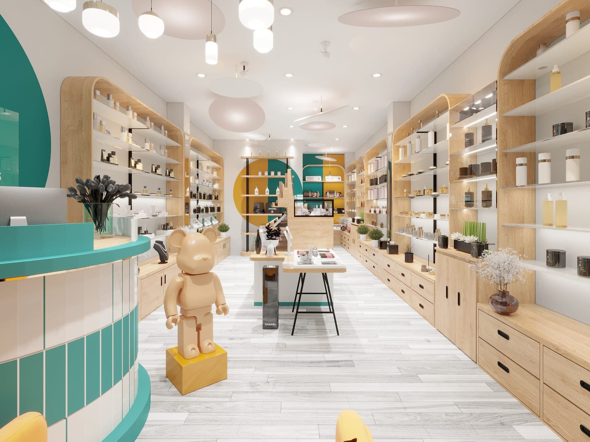Shop + Cửa Hàng + Spa - Mỹ Phẩm - Shop 2