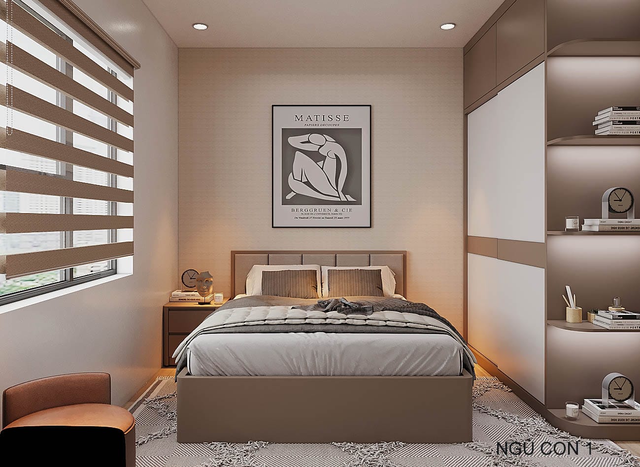 Chung Cư Hiện Đại - Căn Hộ 3 Ngủ (Gỗ Óc Chó) 13