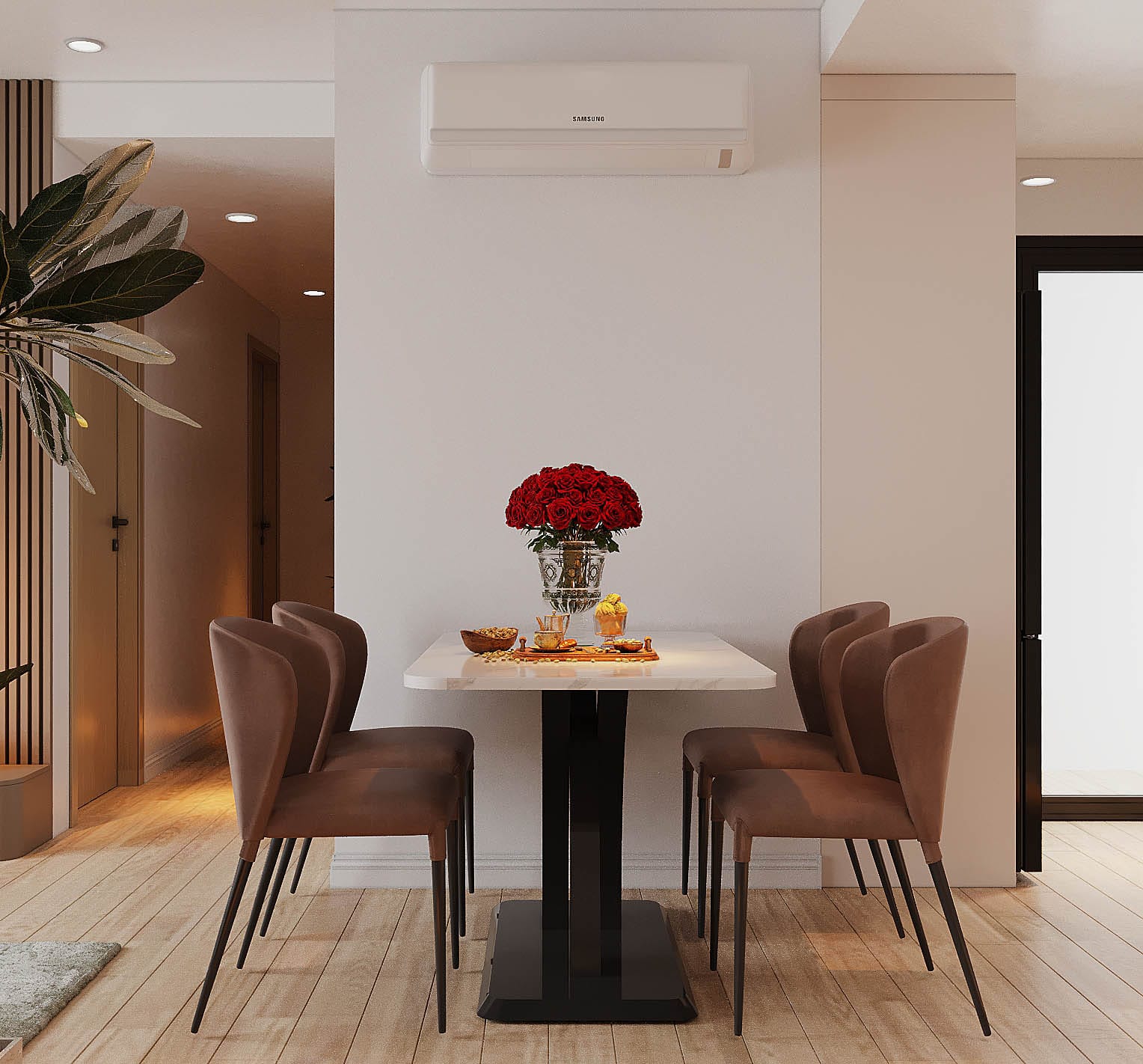Chung Cư Hiện Đại - Căn Hộ 3 Ngủ (Gỗ Óc Chó) 2
