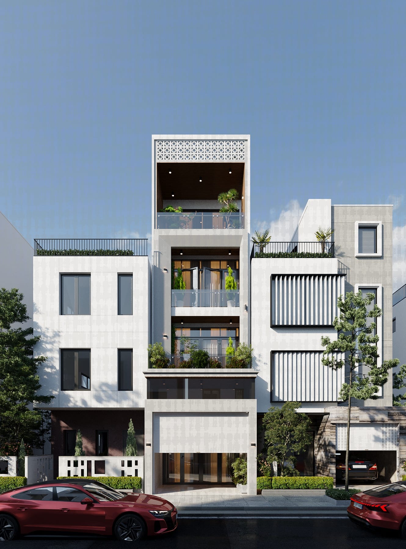 Nhà Phố Hiện Đại - Nhà Phố 1 - Mặt Tiền 11