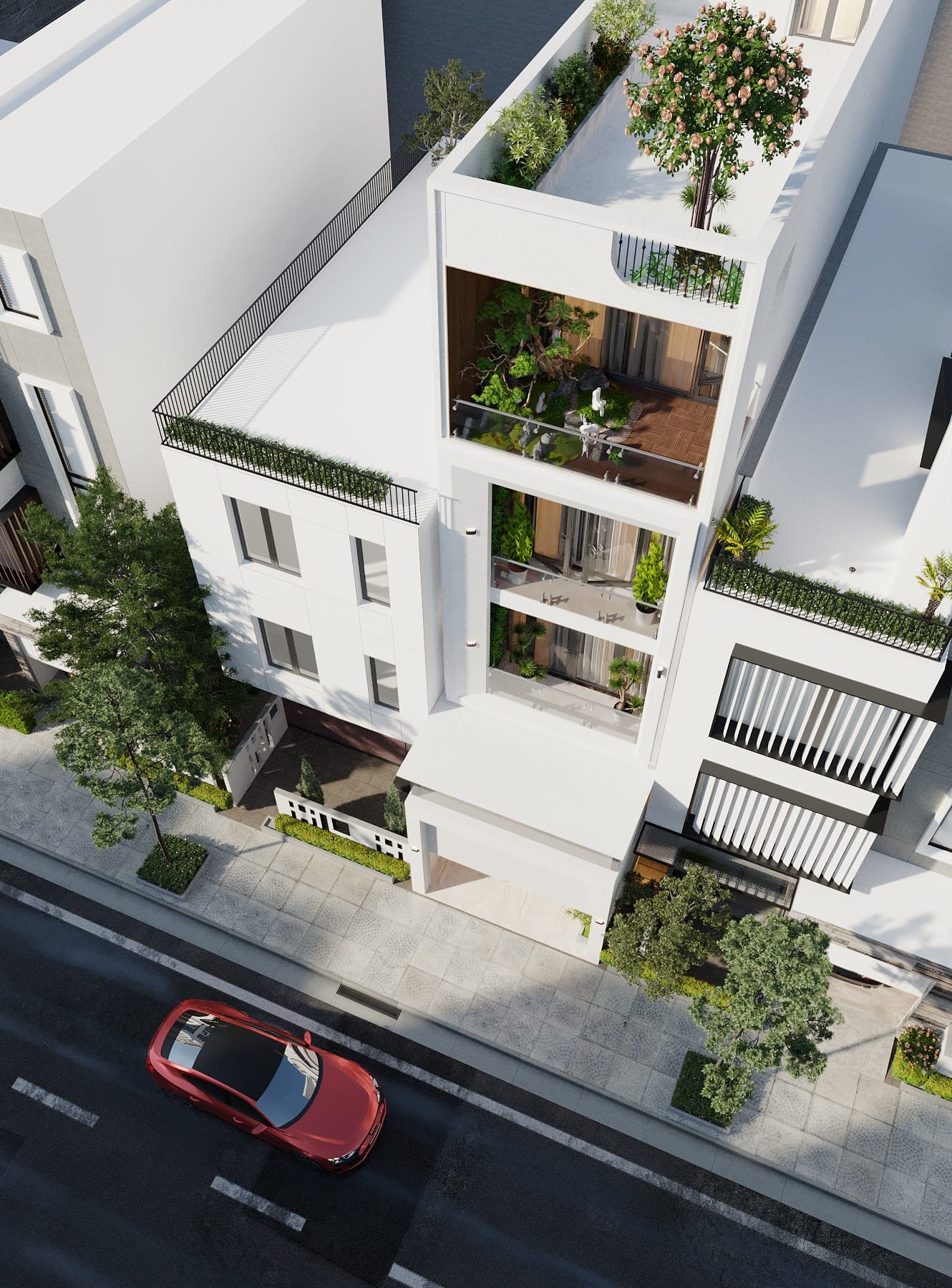 Nhà Phố Hiện Đại - Nhà Phố 1 - Mặt Tiền 18