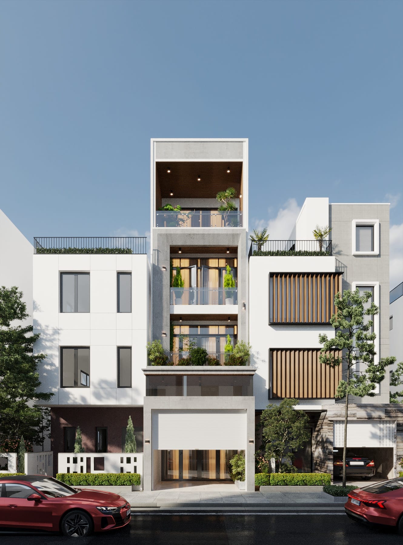 Nhà Phố Hiện Đại - Nhà Phố 1 - Mặt Tiền 3