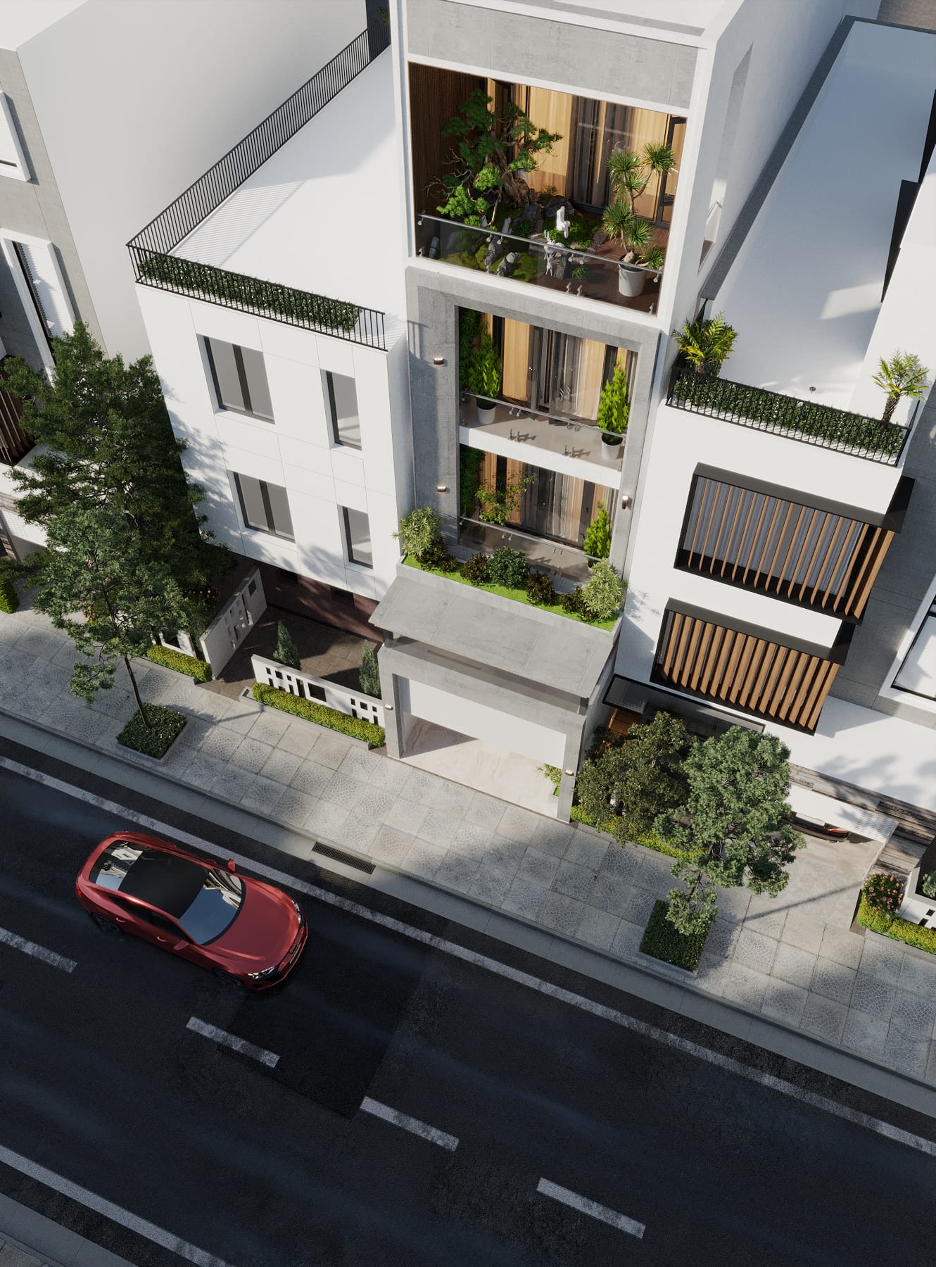 Nhà Phố Hiện Đại - Nhà Phố 1 - Mặt Tiền 5
