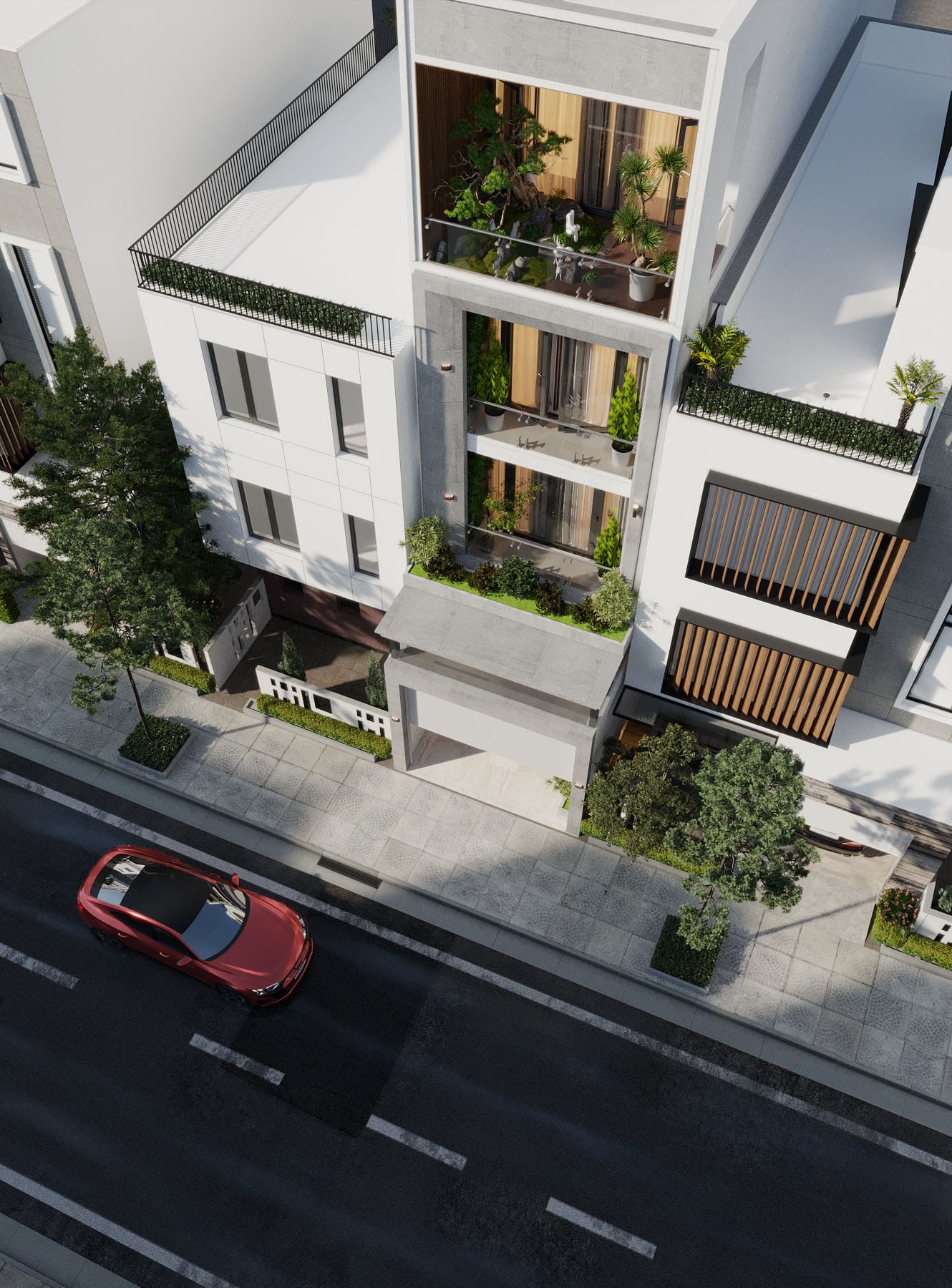 Nhà Phố Hiện Đại - Nhà Phố 1 - Mặt Tiền 6