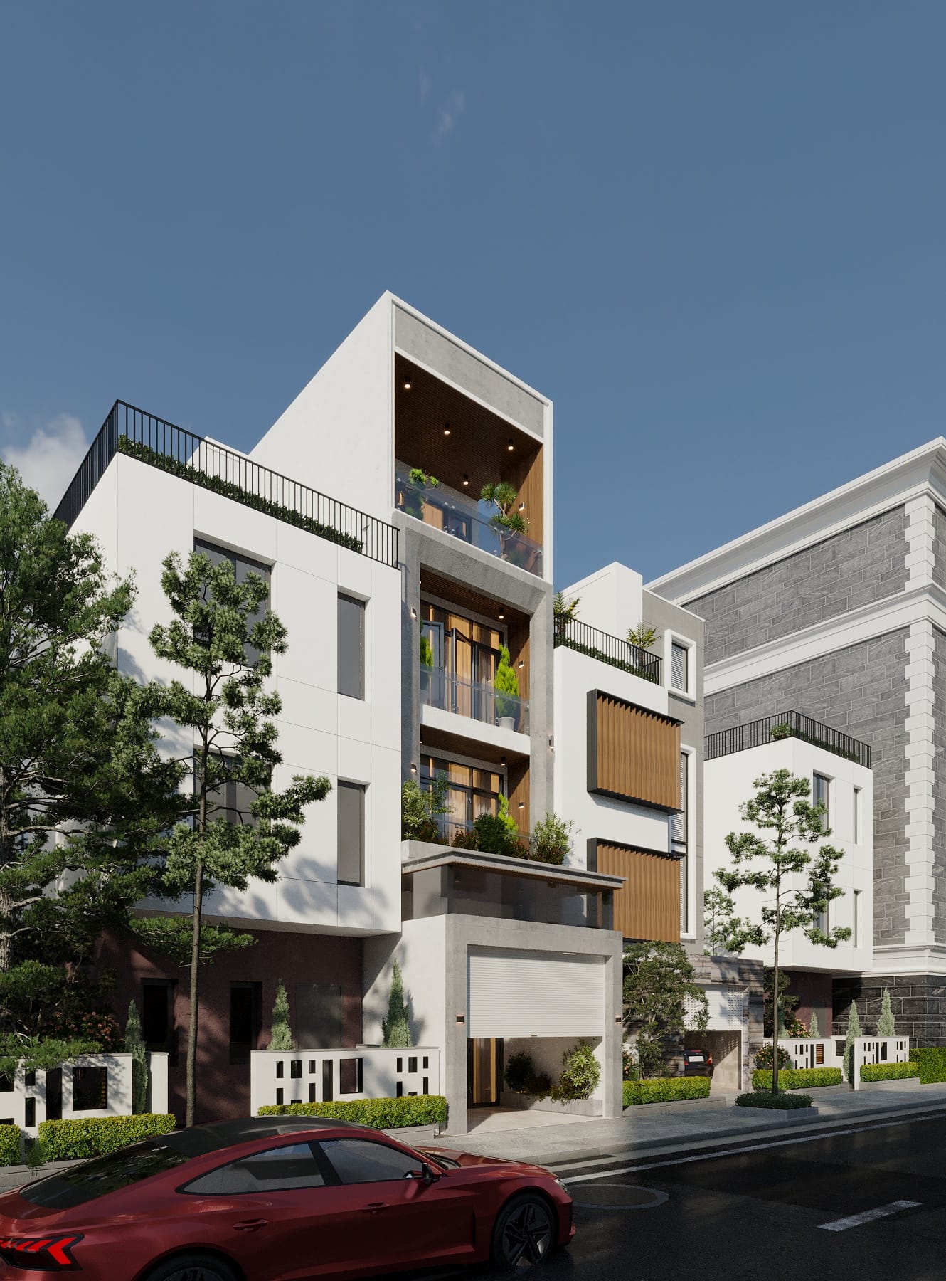 Nhà Phố Hiện Đại - Nhà Phố 1 - Mặt Tiền 7