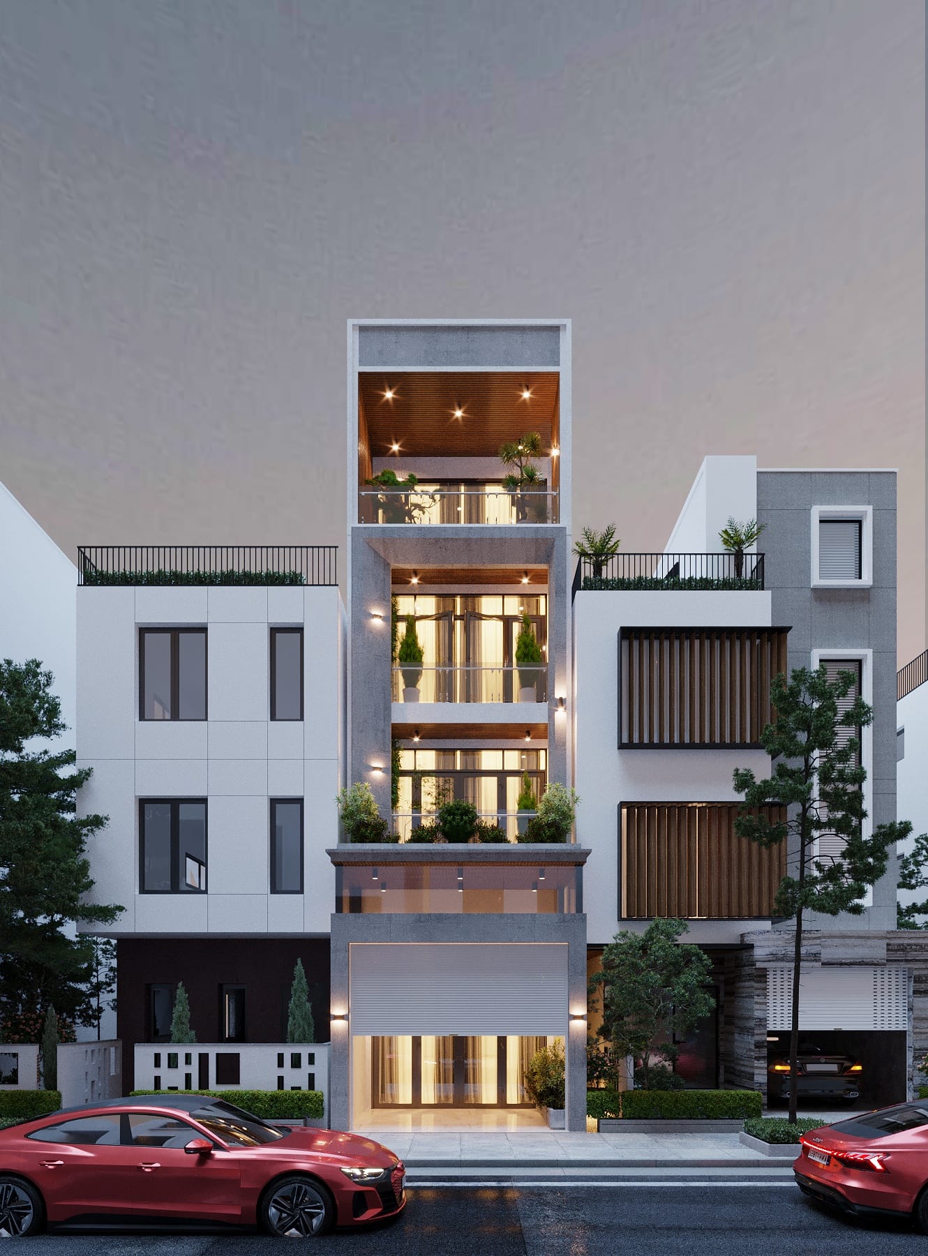 Nhà Phố Hiện Đại - Nhà Phố 1 - Mặt Tiền 9