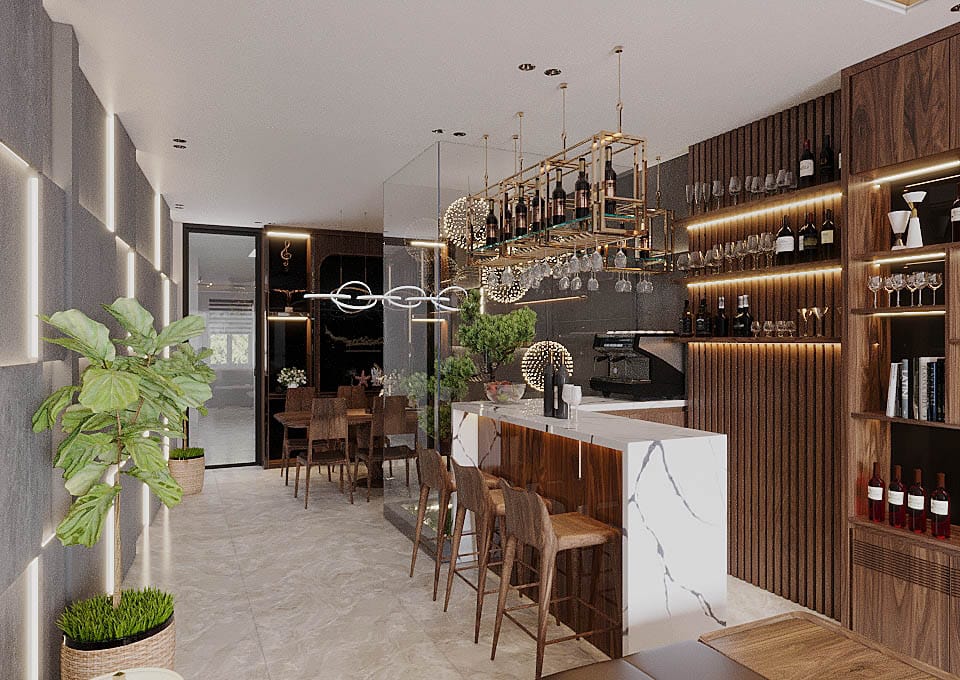 Nhà Phố Hiện Đại - Nhà Phố 3 (Óc Chó) 12