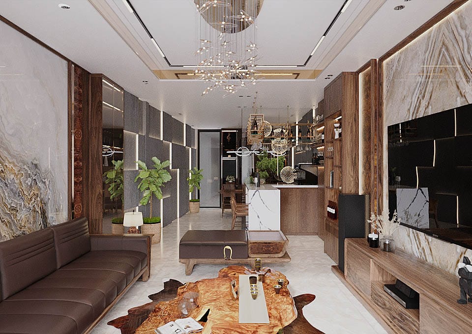 Nhà Phố Hiện Đại - Nhà Phố 3 (Óc Chó) 13