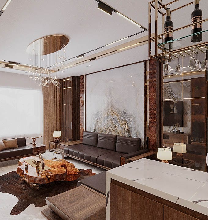 Nhà Phố Hiện Đại - Nhà Phố 3 (Óc Chó) 16