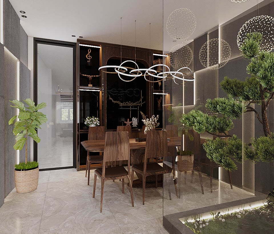 Nhà Phố Hiện Đại - Nhà Phố 3 (Óc Chó) 9