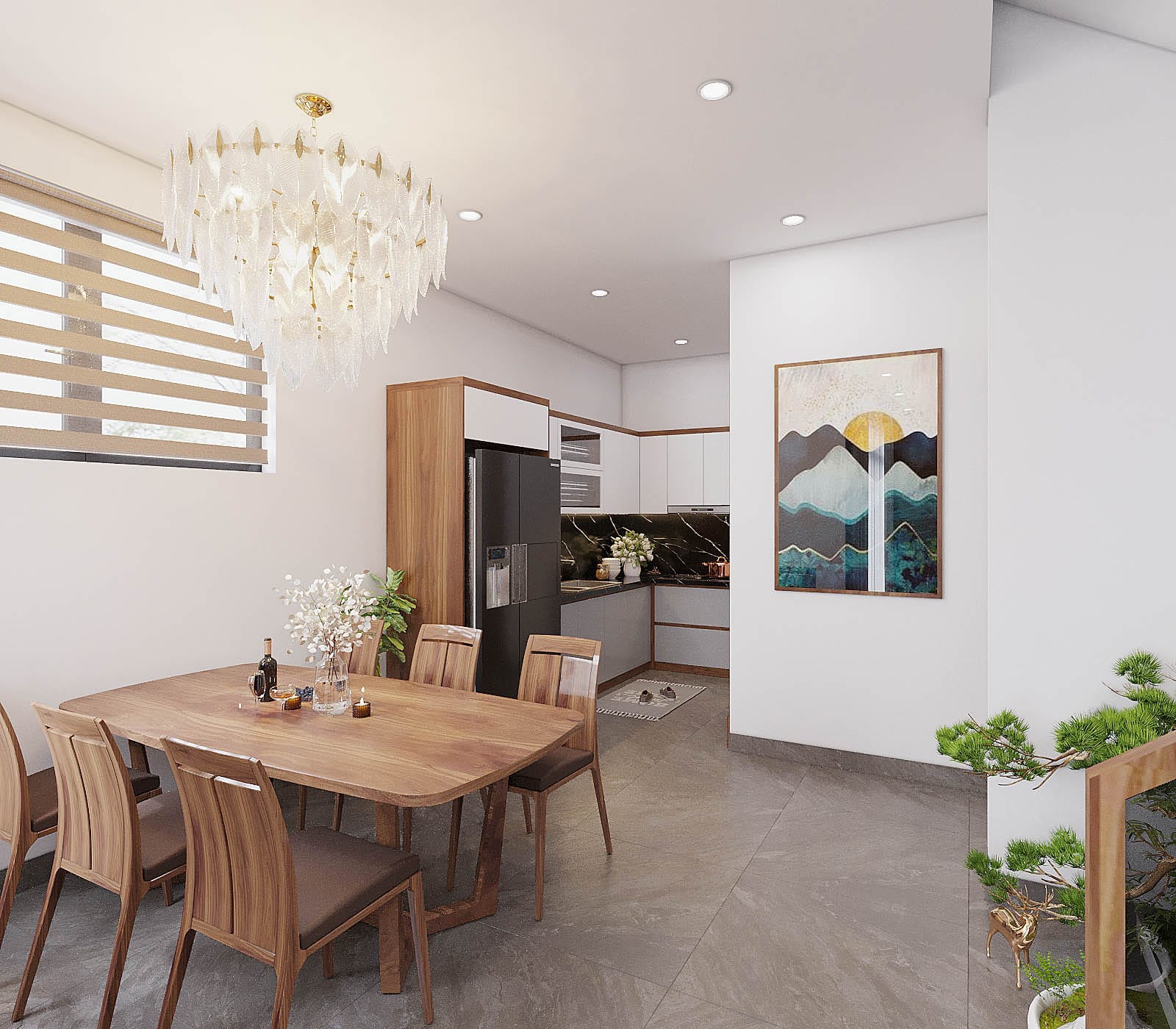 Nhà Phố Hiện Đại - Nhà Phố 4 (Óc Chó) 11