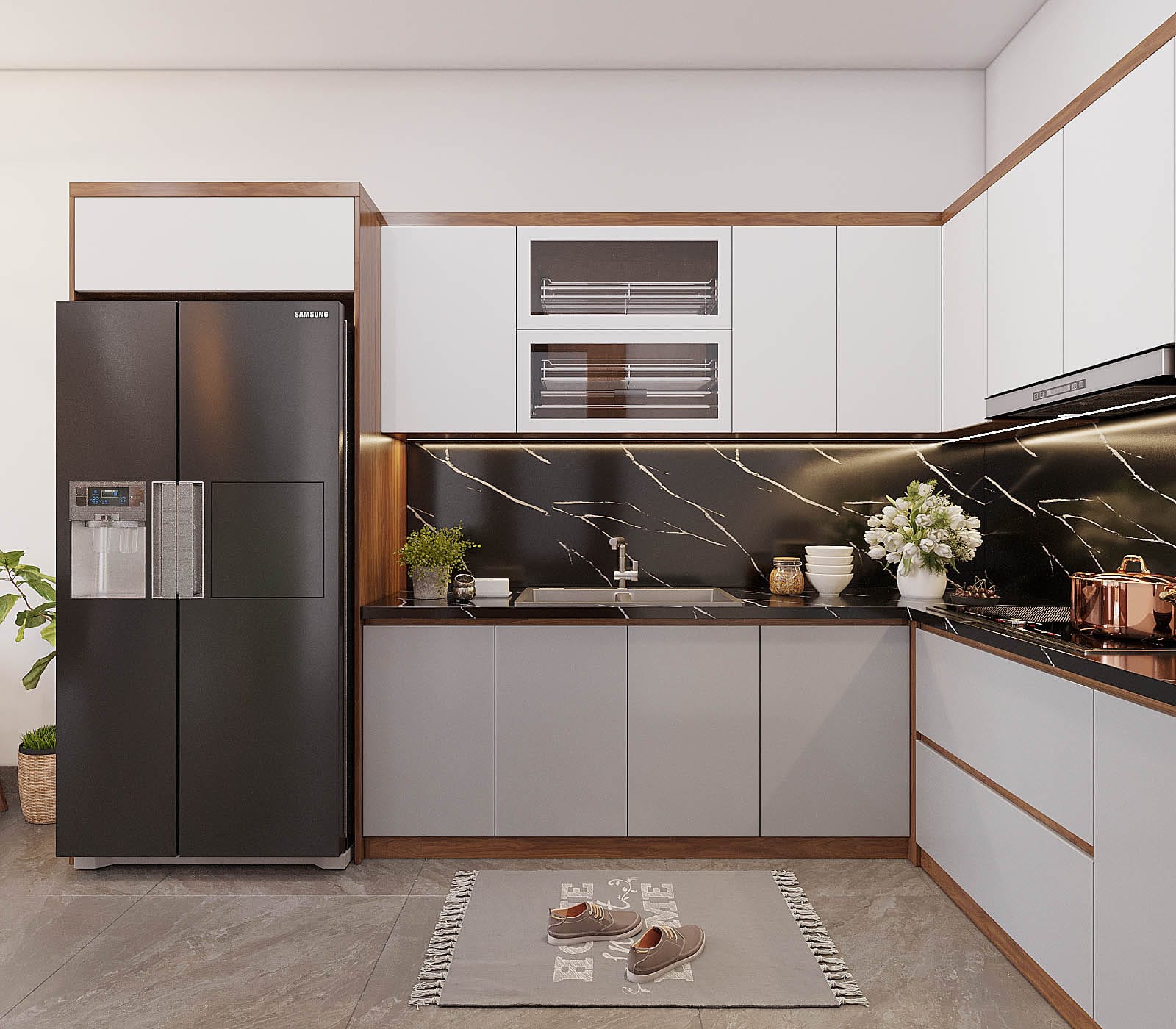 Nhà Phố Hiện Đại - Nhà Phố 4 (Óc Chó) 12